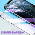4pcs Full Cover Tempered Glass For Iphone 11 13 12 Pro Max Mini Xs X Xr Screen Protector On Iphone 7 8 Plus 6 6s Se 2020 Glass Guard Screen Protector For Iphone Stevvex
