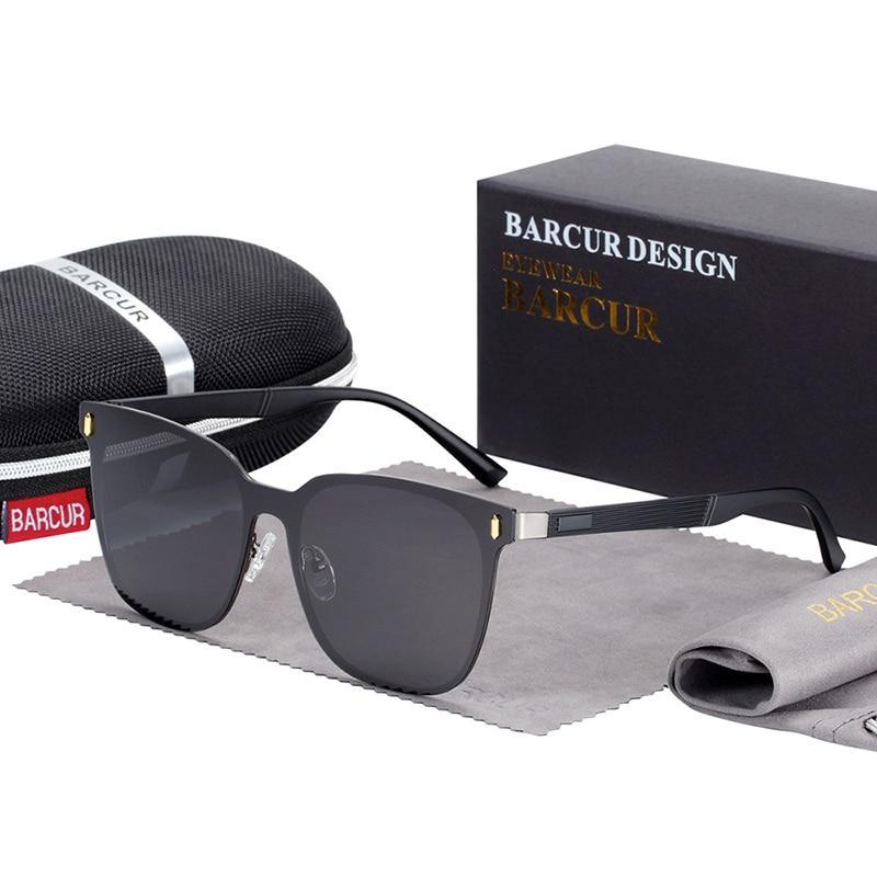 New Luxury Elegent Polarized Square Sunglasses Temples Sun Glasses for Men and Women With UV400 Protection - SJB-DIAMOND ELITES