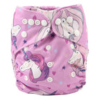 Modrn Printed Baby Pocket Cloth Diaper Nappy Reusable Adjustable Washable Nappies For Baby Boys and Baby Girls In Elegant Style