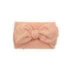 Baby Girls Headband Toddler Big Bow Hairband Cute Solid Stretch Turban For Baby Girls