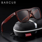 Luxury Polarized Imitation Wood Sunglasses for Men and Women  Retro Sunglasses Fashion Retro Style  Oculos de sol - SJB-DIAMOND ELITES