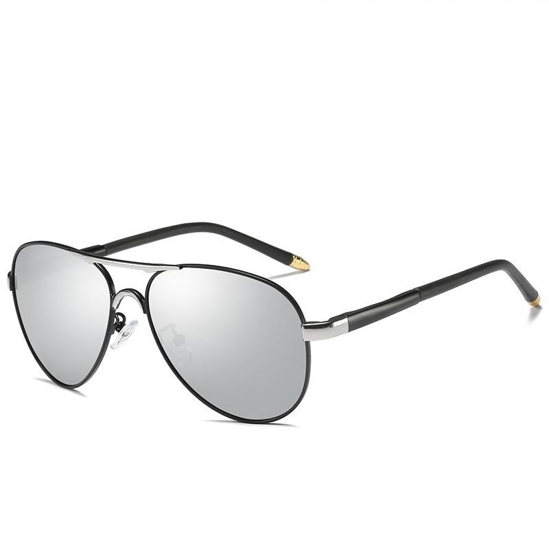 Luxury Pilot  Aviation Polarized High Quality Metal Frame  Sunglasses With UV400 Protection - SJB-DIAMOND ELITES