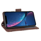 Wallet Cases For iPhone XR Case Magnetic Closure Flip Cover For iPhone X XS Max Leather Card Photo Holder Phone Bags PU Leather Flip Case Cover Stand Pocket for iPhone Stevvex