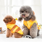 Yellow Bee Big Dog Jacket For French Bulldog Winter 8XL Golden Reteriver Large Pet Clothes Halloween Costume Cat Apparel Supply Lootquake LLC