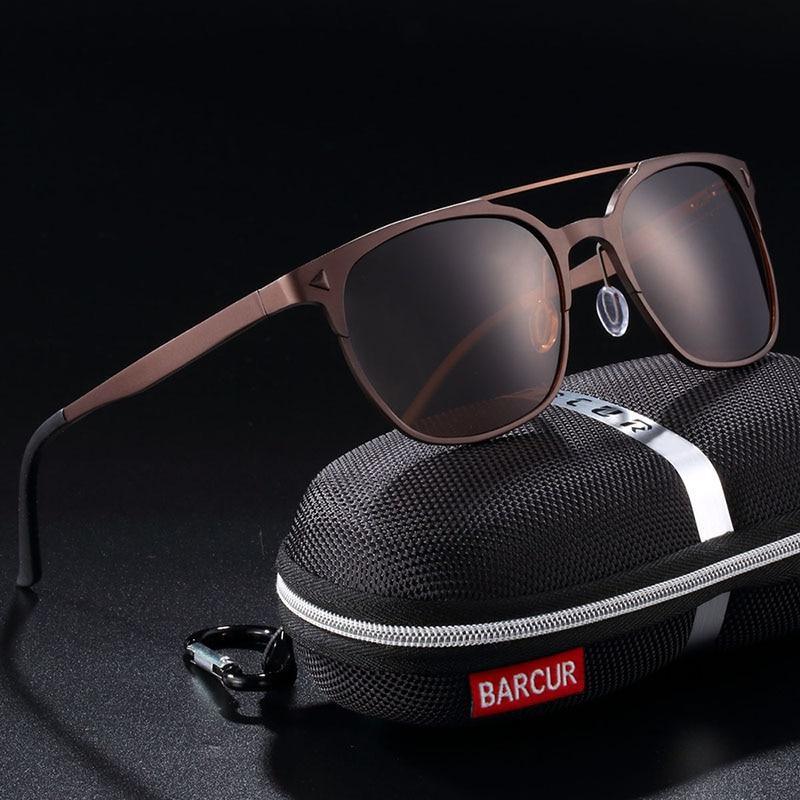 Luxury Elegent Aluminium Magnesium Sunglasses Retro Steampunk Round glasses Polarized Sun glasses for Women and Men  With UV400 Protection - SJB-DIAMOND ELITES