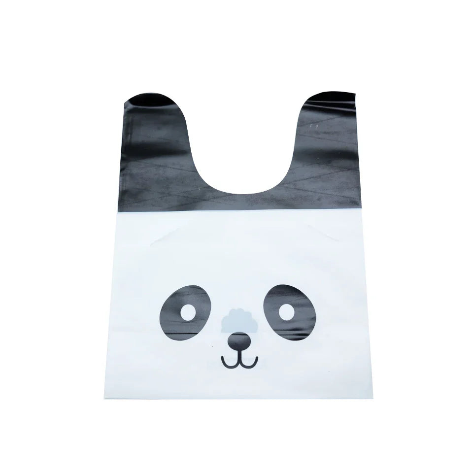 Hot Sale 20 / Batch Cute Rabbit Carrot Ear Biscuit Bag Candy Biscuit Gift Bag Snack Baking Packaging Supplies Easter Decoration Lootquake LLC