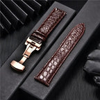 Samsung Galaxy Watch Crocodile Leather Band - SJB-DIAMOND ELITES