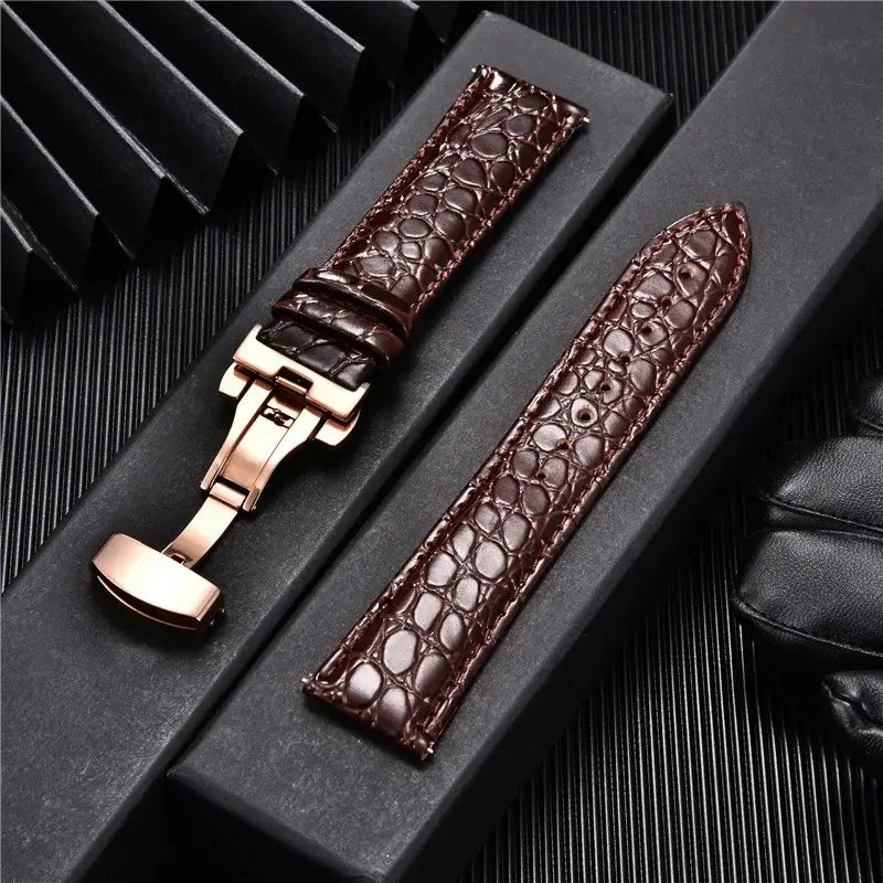 Huawei Leather Band - Crocodile Pattern - Premium Quality - SJB-DIAMOND ELITES