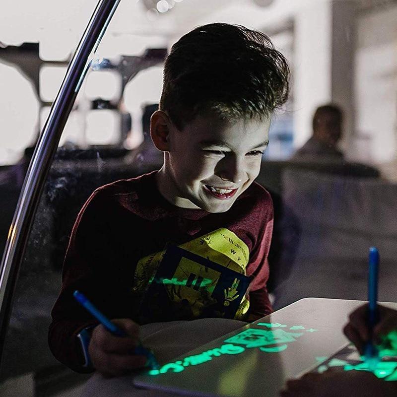 Draw With Light-Fun And Developing Drawing&write Flip Board Kids Educational Toy Magic Drawing Lighting In Dark Gift For Child - SJB-DIAMOND ELITES