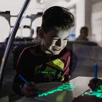 Draw With Light-Fun And Developing Drawing&write Flip Board Kids Educational Toy Magic Drawing Lighting In Dark Gift For Child - SJB-DIAMOND ELITES
