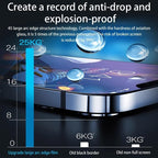 20000D Curved Full Cover Glass On For iPhone 12 Mini 11 12 Pro X XR XS Max SE 6 6S 7 8 Plus Tempered Glass Film Screen Protector Tempered Glass Protective Film HD Clear Screen Glass For iPhone Stevvex