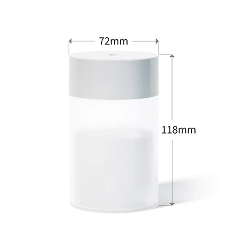 260ML Mini Humidifier USB Ultrasonic Air Humidifier LED Lamp Essential Oil Diffuser Car Purifier Aroma Anion Mist Maker portable