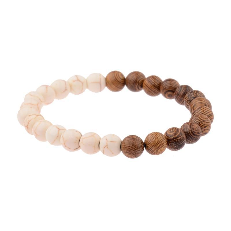 Lava Stone Men Wrist  Bracelet Natural Moonstone Bead Tibetan  Chakra Diffuser Bracelets For Men Jewelry Cool Gifts - SJB-DIAMOND ELITES