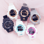 Electroic Shock Digital Watch Unisex Sports Waterproof  Watch With LED Colorful Mode Wristwatch For  Men and woman - SJB-DIAMOND ELITES