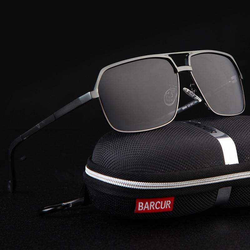 Luxury Elegent Aluminum Polarized Mens Sunglasses Mirror Sun Glasses Square Goggle Eyewear Accessories For Men Or Women With UV400 Protection - SJB-DIAMOND ELITES