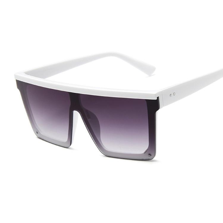 Retro Modern Elegant Square Sunglasses for Women and Lady With Big Frame Fashion Girls Sunglasses In Vintage Style With UV400 Protection - SJB-DIAMOND ELITES