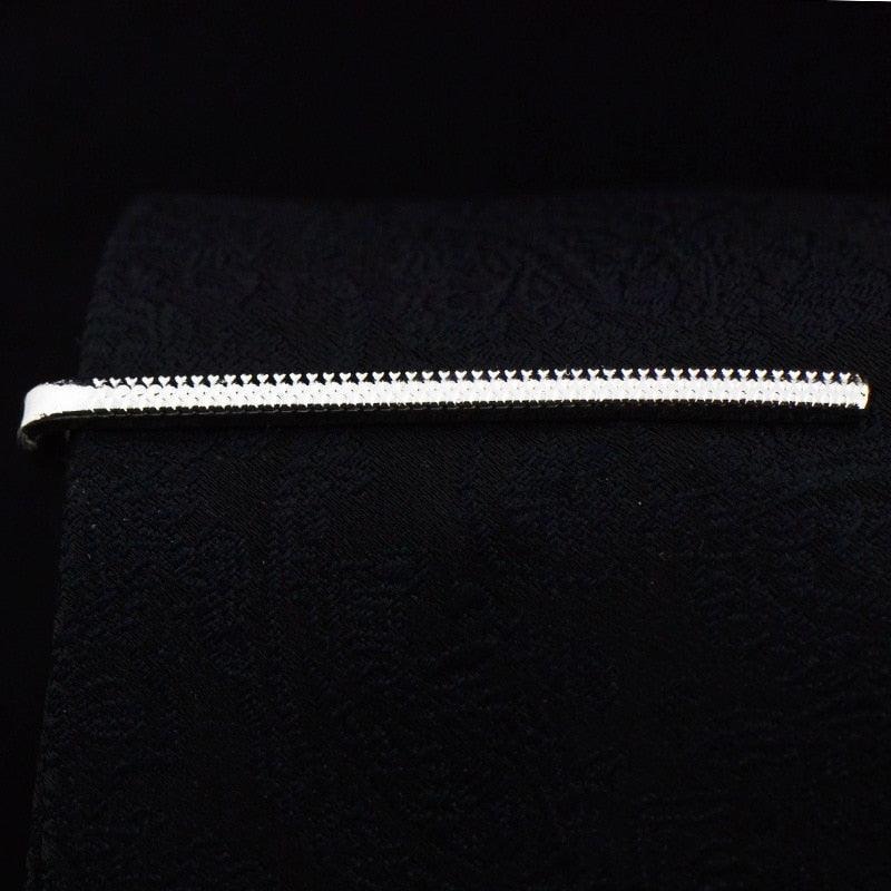 New Unique Quality Tie Clip  Simple Tie Clip Party Tie Bar Clip For Regular Ties Necktie Wedding Business Ties Accessories Men's Tie Pin Novelty Personality Tie Clip Regular Tie Necktie Clip For School And Daily Life Stevvex