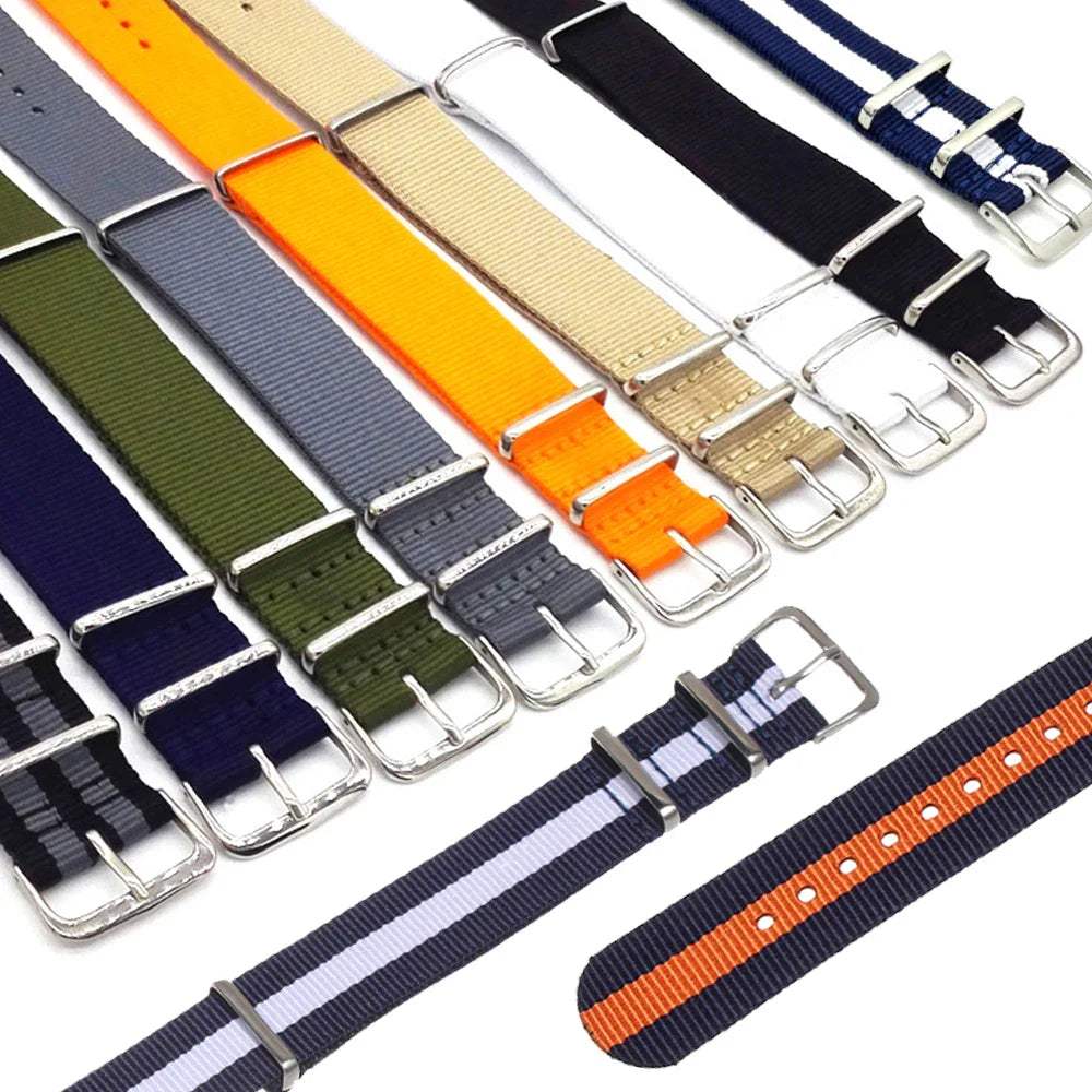 Motorola Moto Nylon Watch Band - Adjustable Sport Loop Weaving Bracelet
