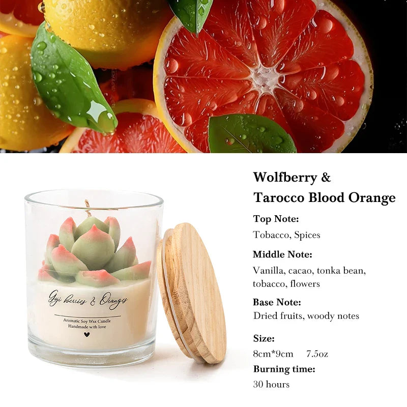 AIKUN Long-Lasting Aromatherapy Soy Wax Daisy Glass Jar Scented Candle with Essential Oils for Home Decor Gift Set Lootquake LLC
