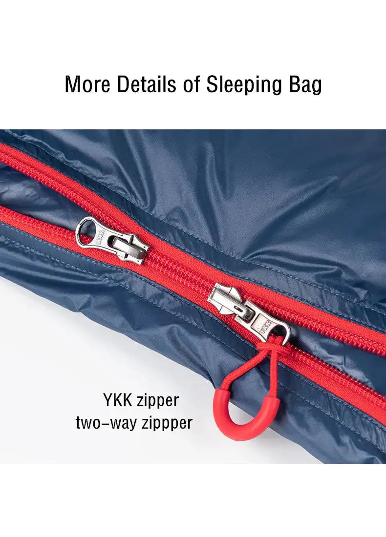 Naturehike CW280 Sleeping Bag Winter Waterproof Goose Down Sleeping Bag Ultralight CWM400 Hiking Camping Sleeping Bag