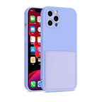 Simple Wallet Case For iphone Silicone Case For iphone 13 12 11 Pro Max Mini With Card Holder Cover Classic Silicone Full Protection Anti-Scratch Shockproof Case Stevvex