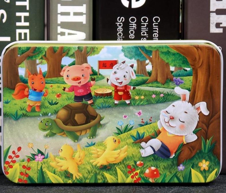 New 60 Pieces Wooden Toys Puzzle Kids Toy Cartoon Animal Wood Toys Puzzles For Child Early Educational Learning Toys for Children - SJB-DIAMOND ELITES