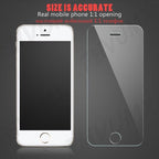 100D Transparent Tempered Glass For iPhone 7 8 6 6S Plus Glass Screen Protector On iPhone 5 5C 5S SE 2020 Glass Protective Film Tempered Glass Screen Protector Stevvex
