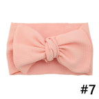 Baby Girls Headband Big Bow Hair Band Kids Adjustable Head Wrap Turban Infant Hair Accessories