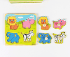 New Hand Grab Board Wooden Puzzle Toys for Children Cartoon Animal Fruit  Kids Baby Early Educational Learning Toy - SJB-DIAMOND ELITES