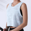 Women's Camouflage Fitness Crop Top