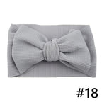 Baby Girls Headband Big Bow Hair Band Kids Adjustable Head Wrap Turban Infant Hair Accessories