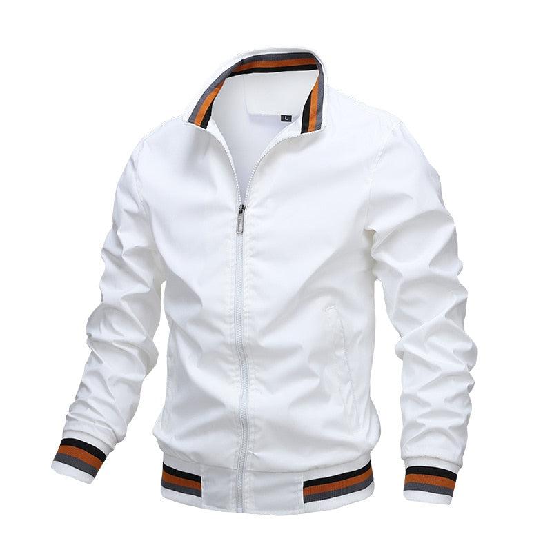 Men Lightweight Fashion Jacket Men New Casual Windbreaker Jacket Coats Windbreaker Jackets For Men Spring Autumn Casual Outdoor Waterproof Elegant Blue Slim Jackets Stevvex