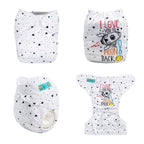 Most Popular Digital Position Baby Cloth Diaper with Microfiber Insert In Modern Printed Design For Baby Boys and Baby Girls KIds