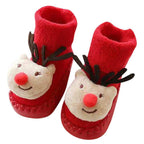 Baby Socks Christmas Newborn For Baby Boys/Girls Christmas Floor Socks Anti-Slip Baby Step Socks For Baby Kids