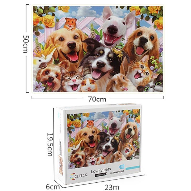 1000pcs Modern Round Puzzles Toys Puzzles Educational Toys Puzzles For Adults Interesting Goods Learning And Education Moon and Planets Puzzles - SJB-DIAMOND ELITES