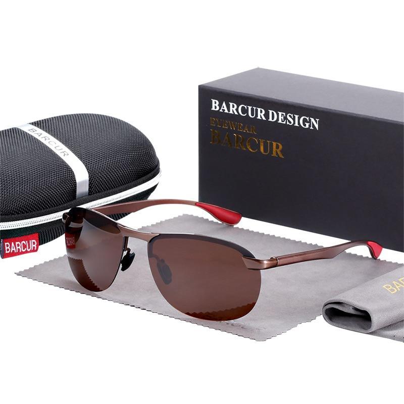 New Men Luxxury Elegent Sunglasses Pilot Driving Polarized Aluminum Magnesium Driving Glasses For Male and Women With UV400 Protection - SJB-DIAMOND ELITES