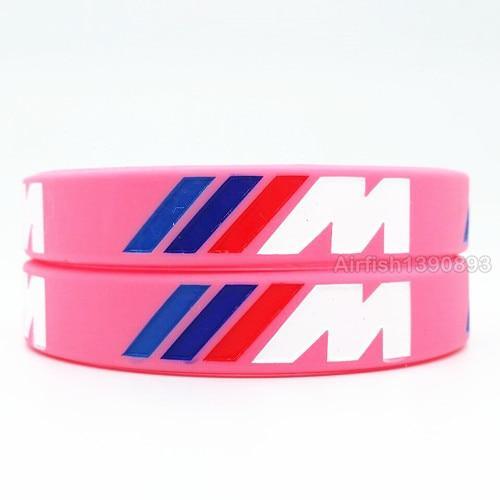 Hologram Bracelet ///M Sport M Power Black White Silicone Wristband Bangle for Auto Club Fans M3 M5 M6 3/5/7 Series - SJB-DIAMOND ELITES