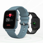 Modern Unisex Smart Watch For Men and Women With Sport Heart Rate Monitor Sleep Monitor Smartwatch Tracker For Phone and Extra Straps - SJB-DIAMOND ELITES