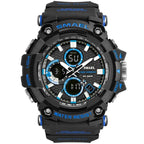 Men's  Sports Watches Top Brand Luxury Military Quartz Watch Men Waterproof 50M Shock  Digital Whats Relogio Masculino - SJB-DIAMOND ELITES