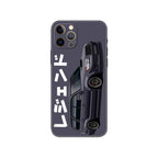 Black Phone Case Mask  for iphone 5 5s se 2020 6 6s 7 8 plus x 10 XR XS 11 12 mini pro MAX Back Cover Sports Car Transparent Phone Case Silicone Back Cover For iPhone