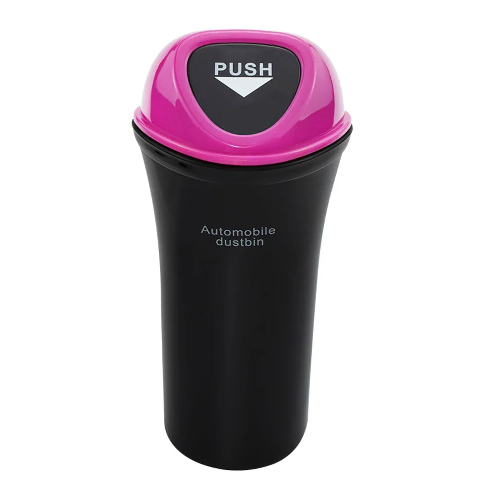 Car Trash Can Organizer Garbage Holder Automobiles Storage Bag Auto Door Seat Back Visor Trash Bin Paper Dustbin