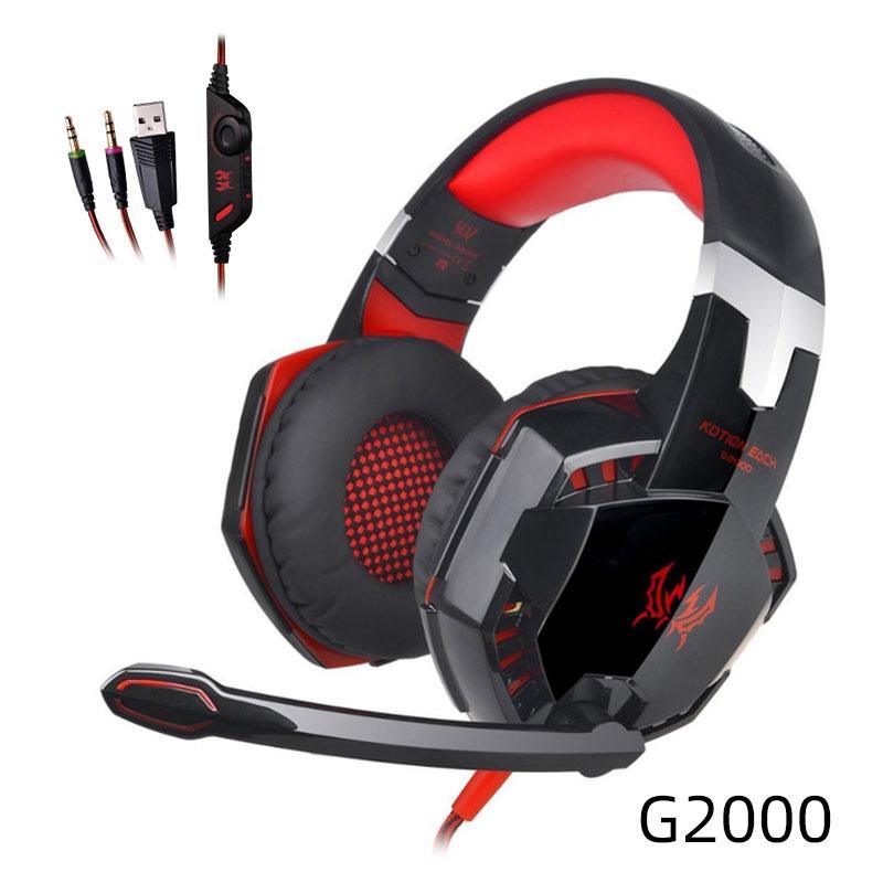 Modern Luxury Gaming STEVVEX Headset over-ear Game Earphones Wired gaming headset microphone Deep bass stereo headphones for PC and GAming - SJB-DIAMOND ELITES