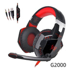 Modern Luxury Gaming STEVVEX Headset over-ear Game Earphones Wired gaming headset microphone Deep bass stereo headphones for PC and GAming - SJB-DIAMOND ELITES