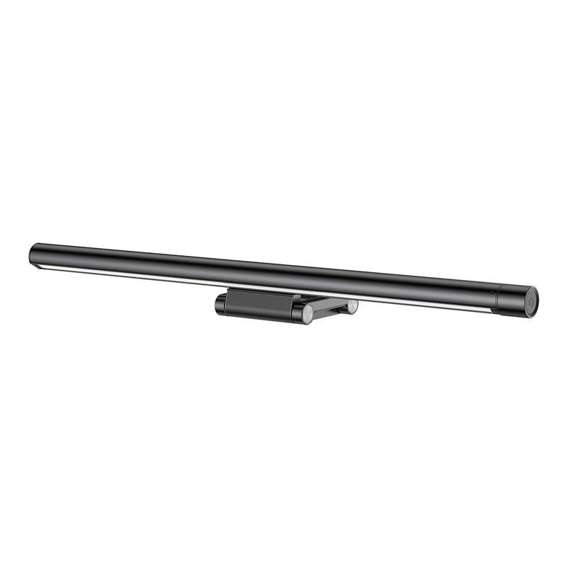 STEVVEX Screenbar LED Desk Lamp PC Computer Laptop Screen Bar Hanging Light Table Lamp Office Study Reading Light For LCD Monitor (Black) - SJB-DIAMOND ELITES