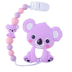 Baby Silicone Koala  Panda Teether Toy Toother Unique Design Perfect For Kids And Parents