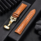 Samsung Galaxy Watch Crocodile Leather Band - SJB-DIAMOND ELITES