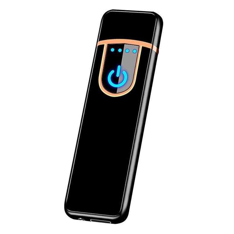 Luxury Modern New Personality USB Cigarette Lighter Fingerprint Induction Electronic Lighter Rechargeable - SJB-DIAMOND ELITES