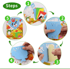 10 designs/lot  Cartoon 3D EVA Foam Sticker Puzzle Series Kids Multi-patterns Styles Toys for Children Birthday Gift - SJB-DIAMOND ELITES