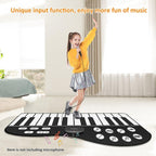 Musical Piano Instruments Toys Mat for Children Kids Music Carpets Touch Play with Sound Musical Rug Music Learning Toy For Kids