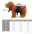Pet Life Vest Jacket Comfortable Dog Swimsuit THRIXINE